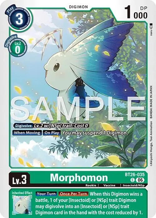 Morphomon card art