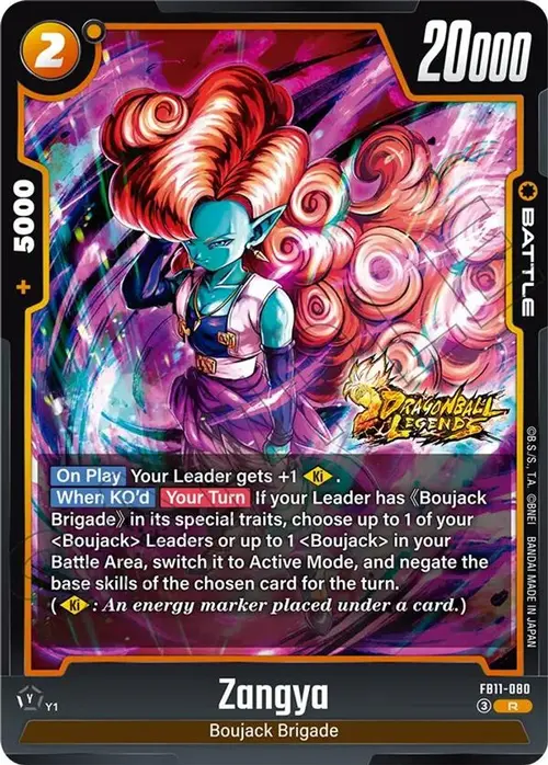 Zangya card art