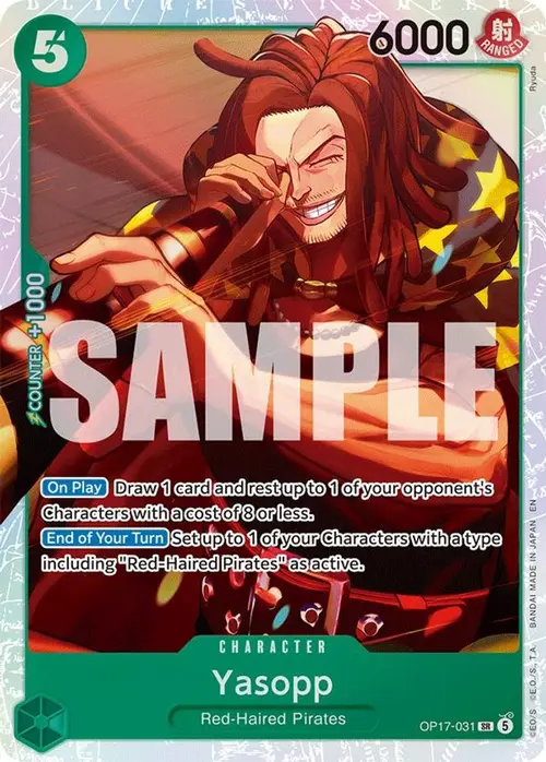 Yasopp card art