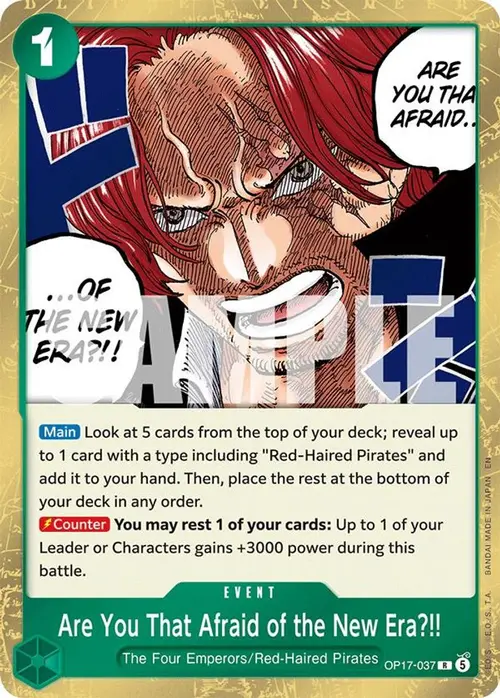 Are You That Afraid of the New Era?! card art