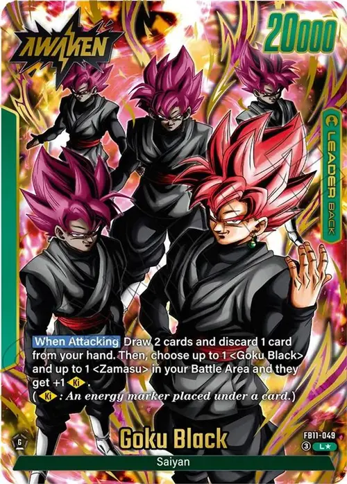 Goku Black - FB11-049 (Alternate Art) card art
