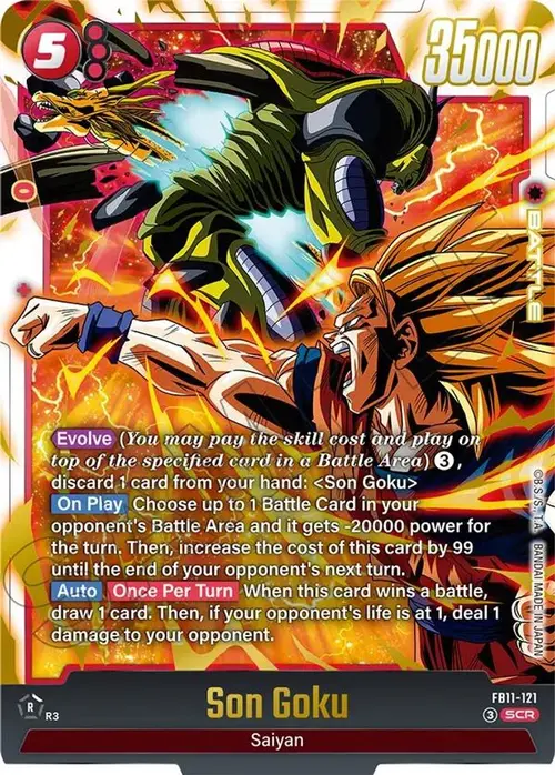 Son Goku - FB11-121 card art