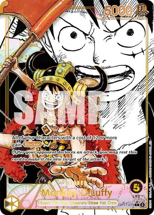 Monkey.D.Luffy (079) (Super Leader Alternate Art) card art