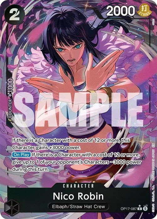 Nico Robin (Alternate Art) card art