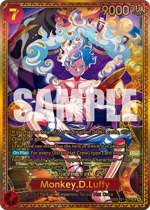 Monkey.D.Luffy (ST31-004) (SP) card art