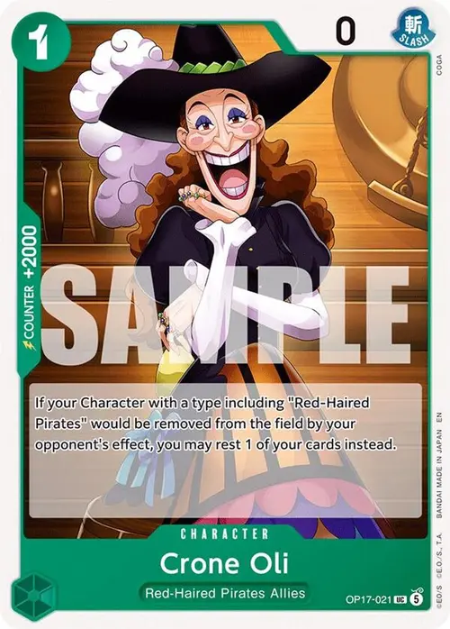 Crone Oil card art