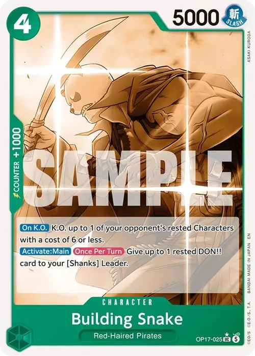 Building Snake (Pandaman Art) card art