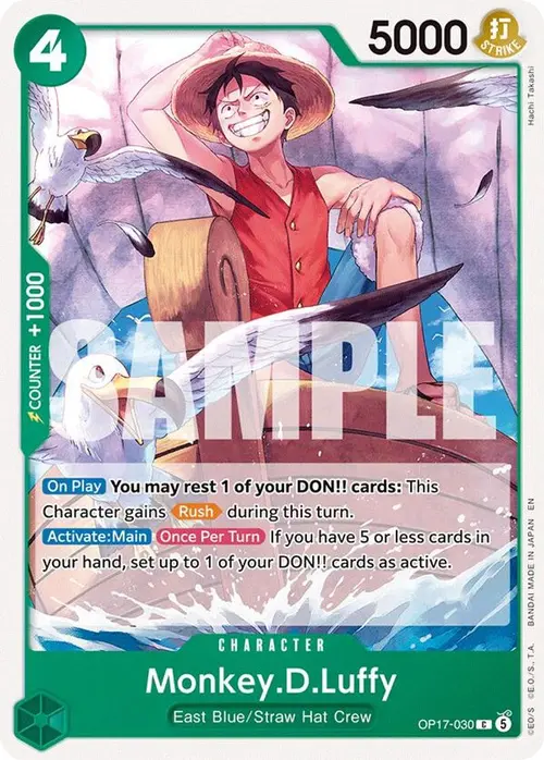 Monkey.D.Luffy (030) card art