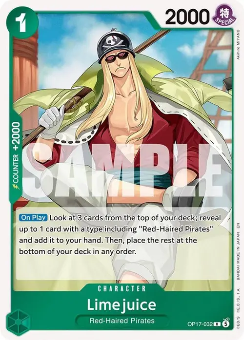 Limejuice card art