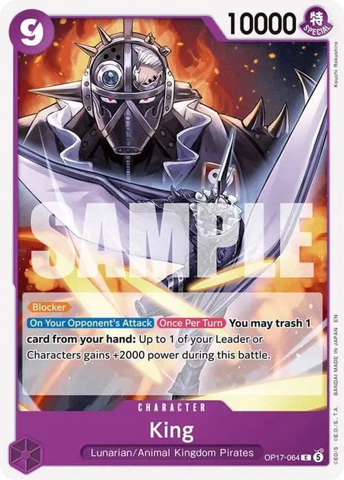 King card art