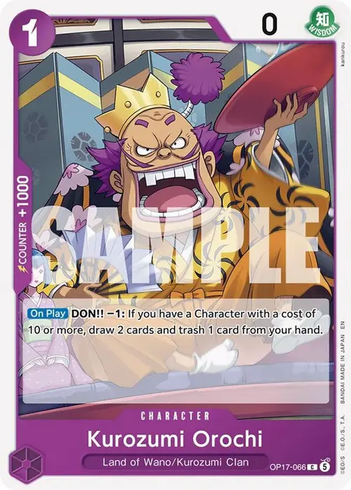 Kurozumi Orochi card art