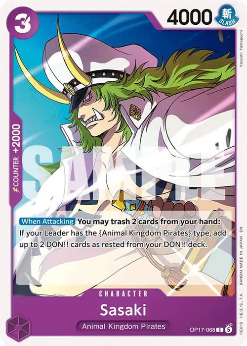 Sasaki card art