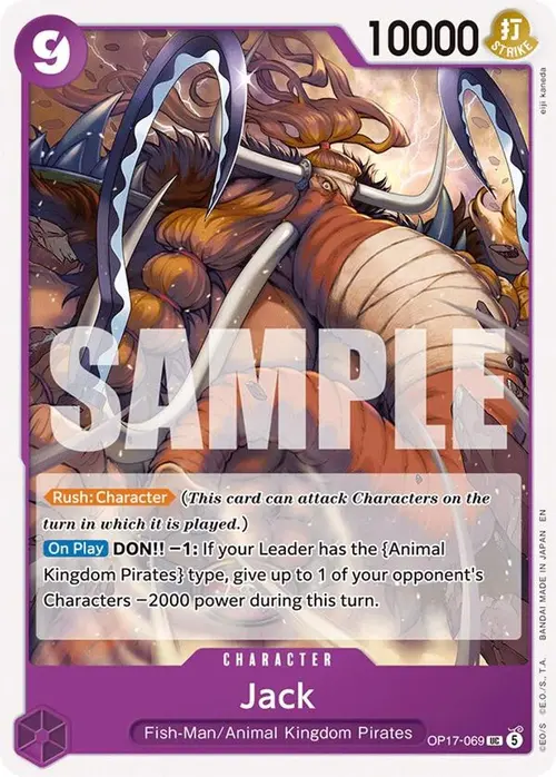Jack card art