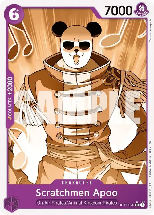 Scratchmen Apoo (Pandaman Art) card art