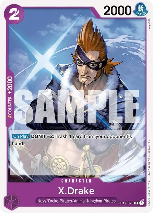 X.Drake card art