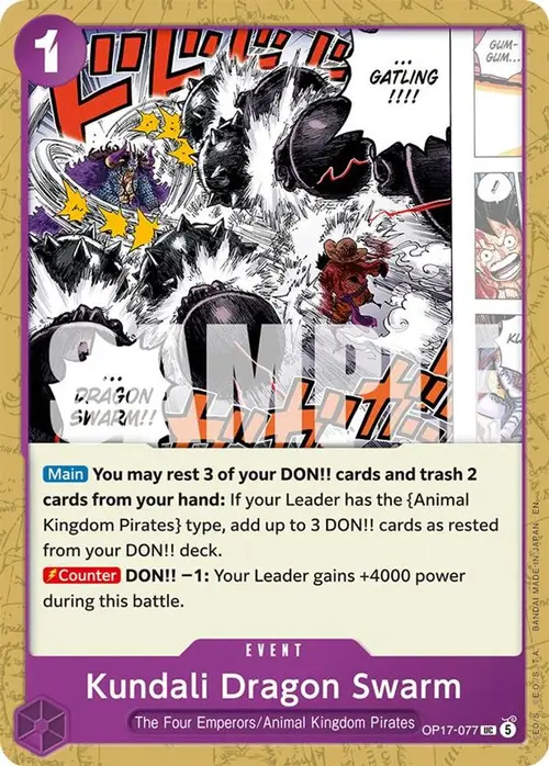 Kundali Dragon Swarm card art