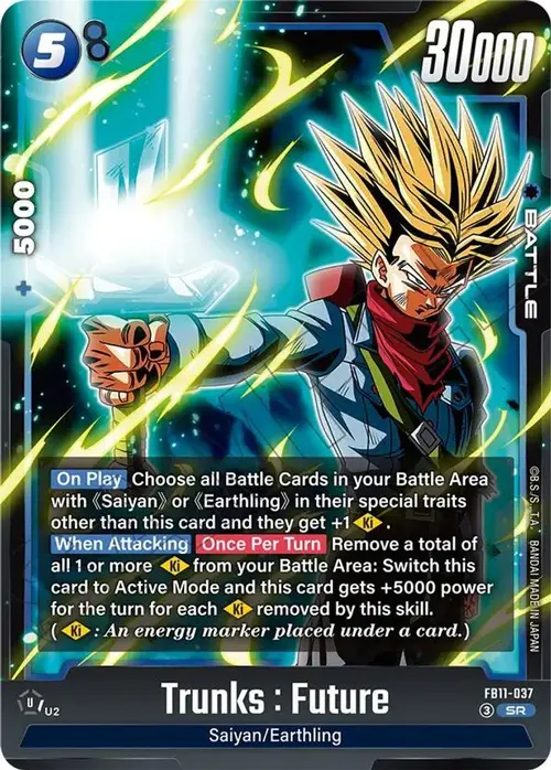 Trunks : Future - FB11-037 card art