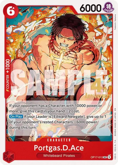 Portgas.D.Ace card art
