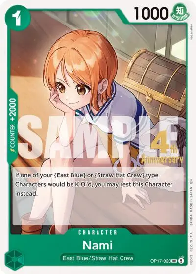 Nami (023) card art