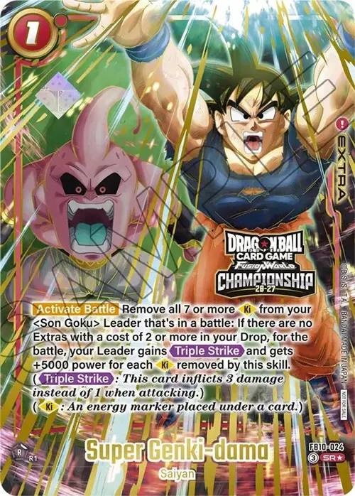 Super Genki-dama (Championship 26-27) card art