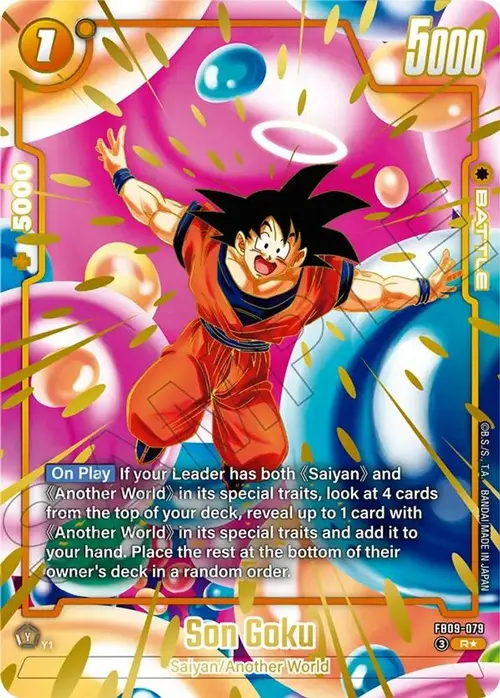Son Goku - FB09-079 (2nd Anniversary Set) card art