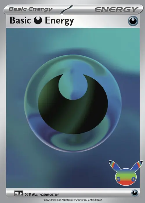 Basic Darkness Energy - 015 (30th Celebration) card art
