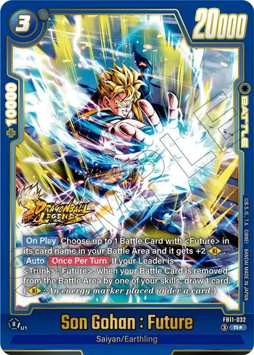 Son Gohan : Future - FB11-032 (Alternate Art) card art