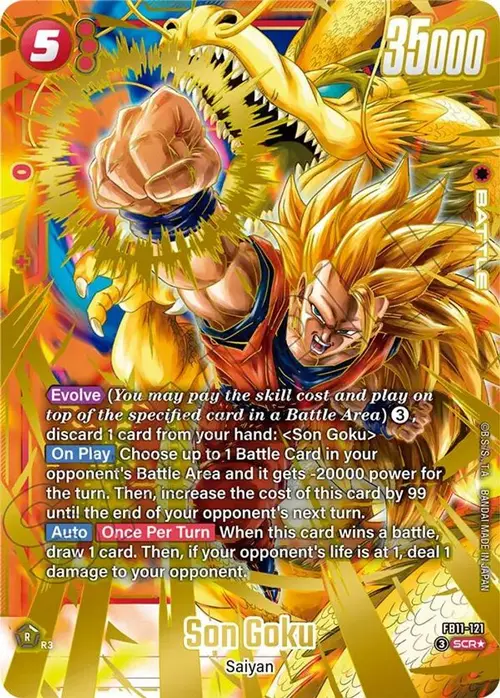 Son Goku - FB11-121 (Alternate Art) card art