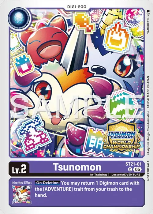 Tsunomon (World Championship 26-27 Store Championships Season 2 Top 16) card art