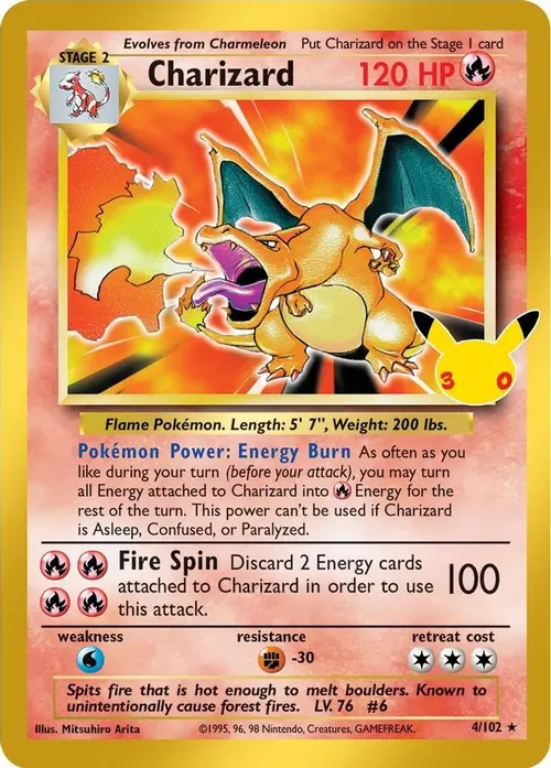 Charizard card art