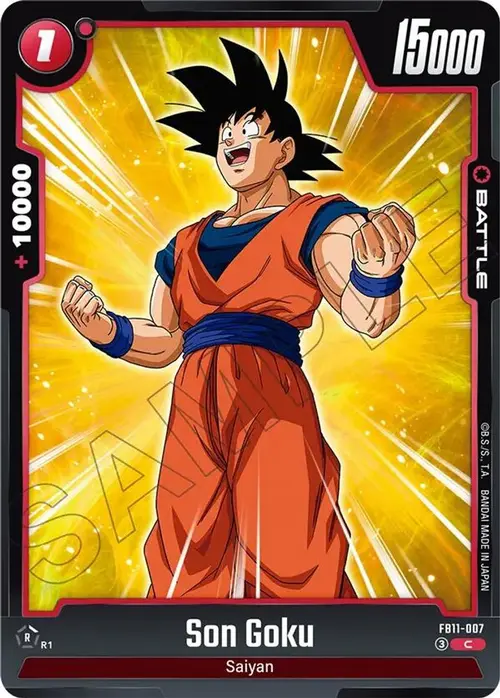 Son Goku - FB11-007 card art