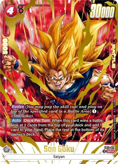 Son Goku - FB11-011 (Alternate Art) card art