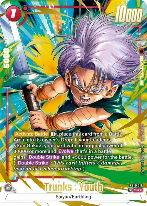 Trunks : Youth - FB11-017 (Alternate Art) card art