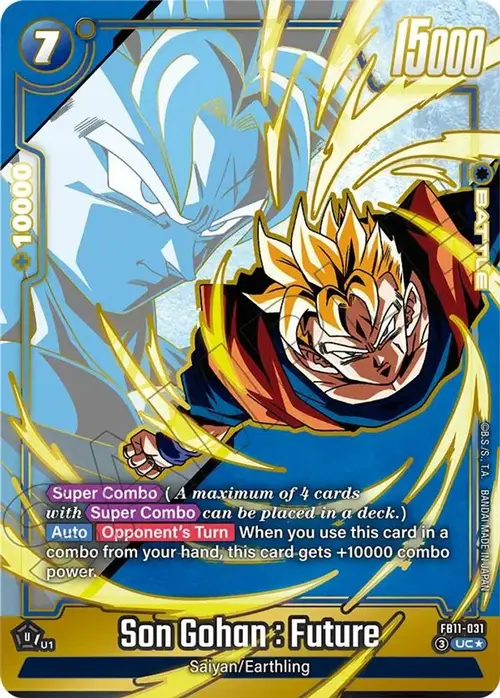 Son Gohan : Future - FB11-031 (Alternate Art) card art