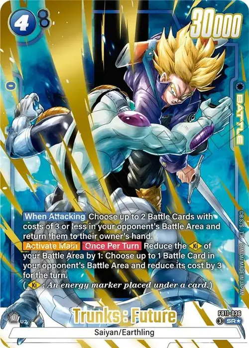 Trunks : Future - FB11-036 (Alternate Art) card art