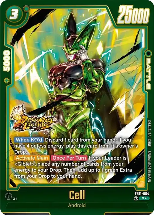 Cell - FB11-064 (Alternate Art) card art