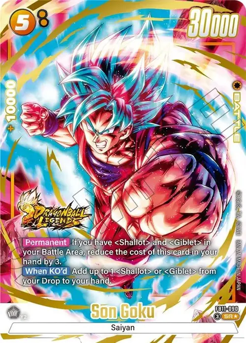 Son Goku - FB11-090 (Alternate Art) card art