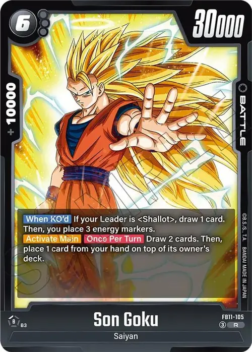 Son Goku - FB11-105 card art