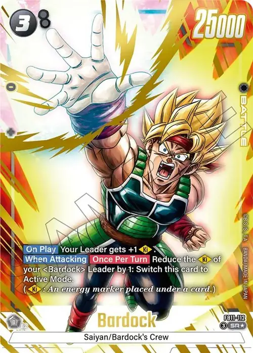 Bardock - FB11-112 (Alternate Art) card art