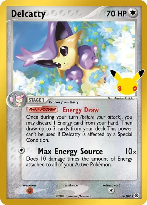 Delcatty card art