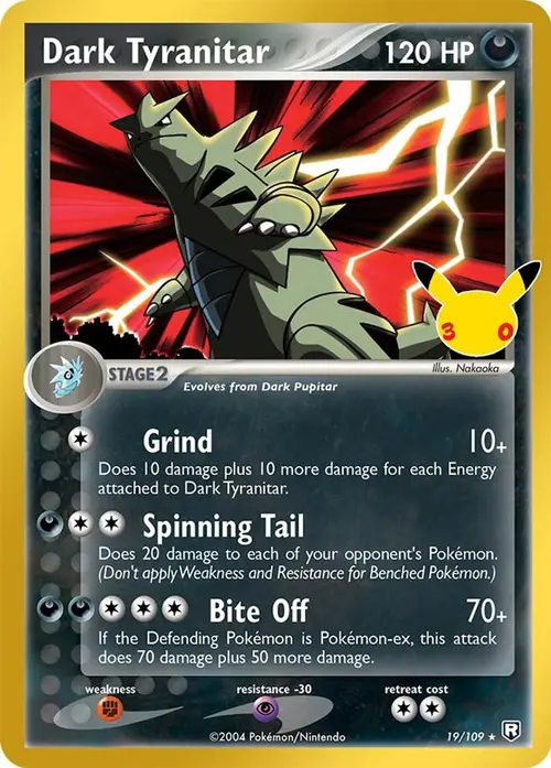 Dark Tyranitar card art