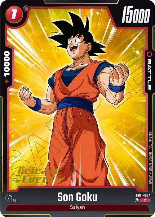 Son Goku - FB11-007 card art