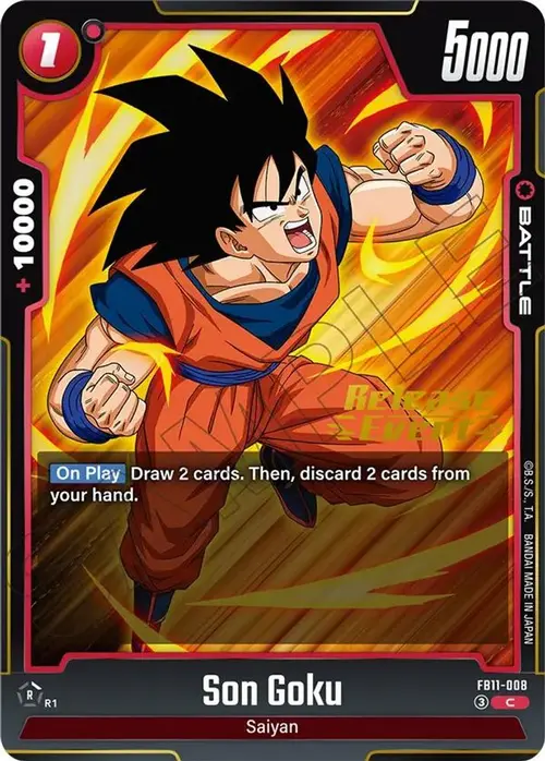 Son Goku - FB11-008 card art