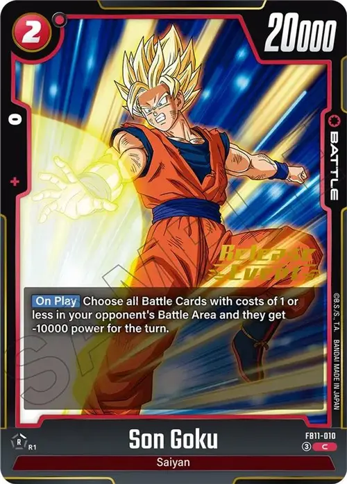 Son Goku - FB11-010 card art