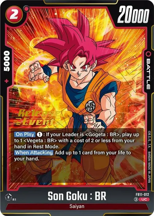 Son Goku : BR card art