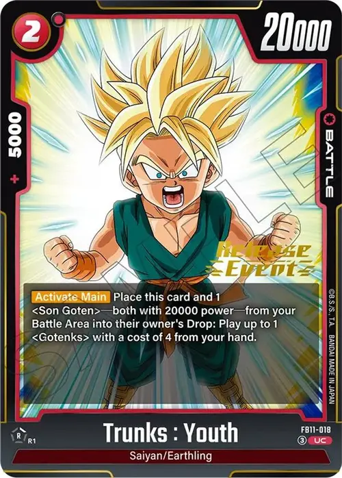 Trunks : Youth - FB11-018 card art