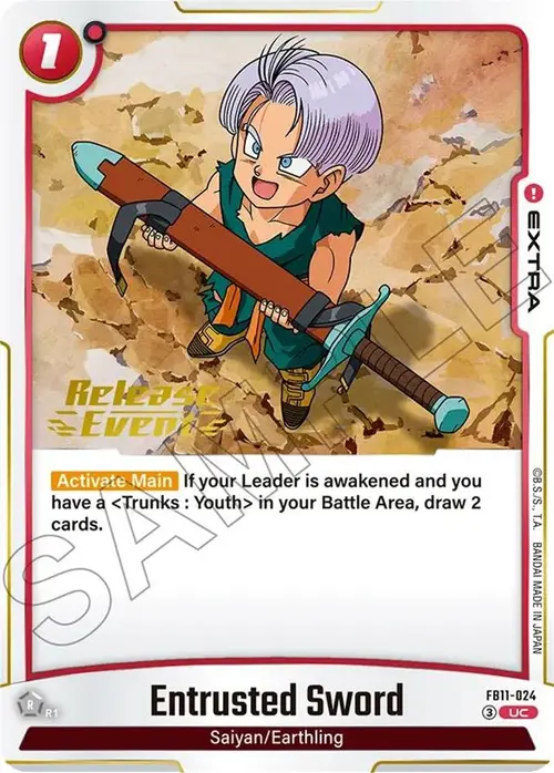 Entrusted Sword card art