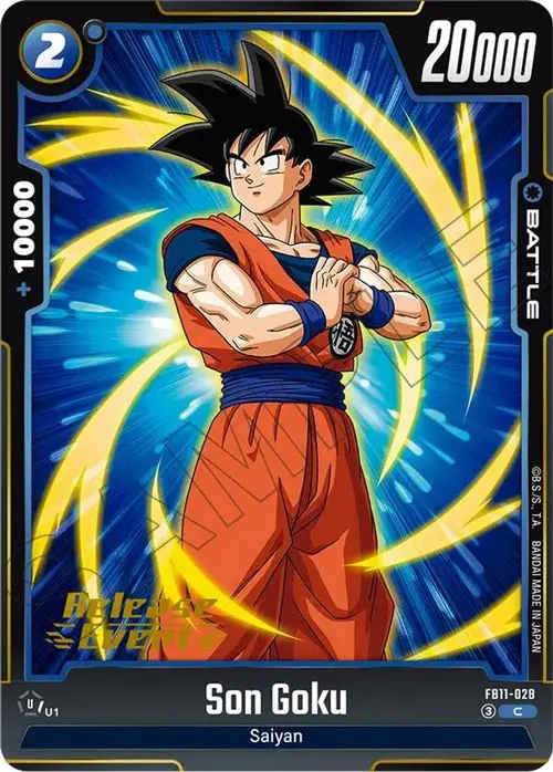Son Goku - FB11-028 card art