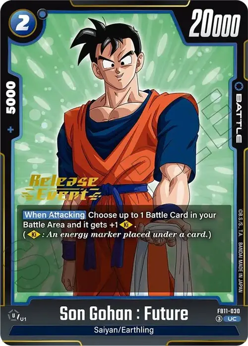 Son Gohan : Future - FB11-030 card art
