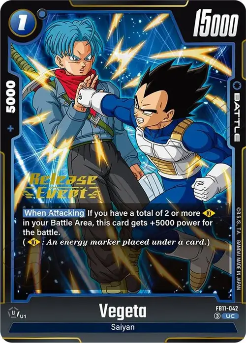 Vegeta - FB11-042 card art